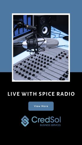 Live with Spice Radio | CredSol Business Services
